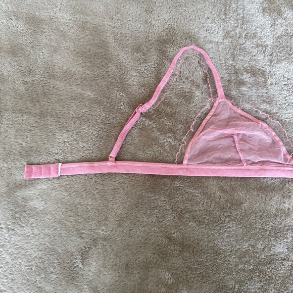 Pink Lace Bra Intimates - Picture 3 of 3